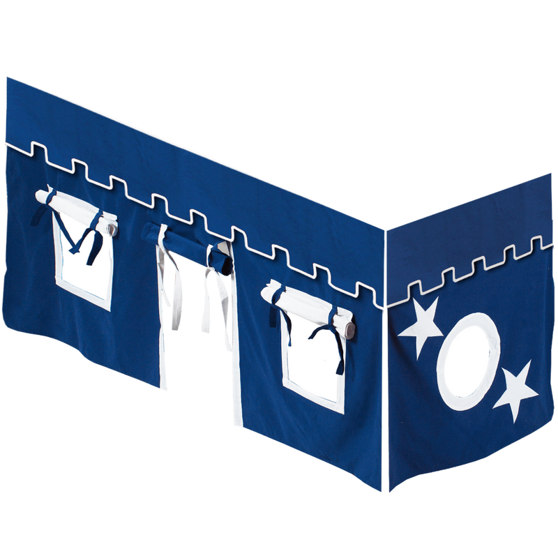 Maxtrix Twin Mid Loft Underbed Curtain