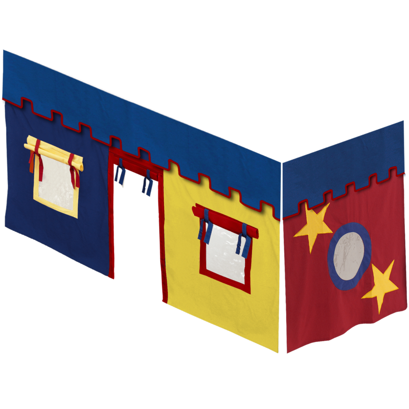 Maxtrix Twin Mid Loft Underbed Curtain