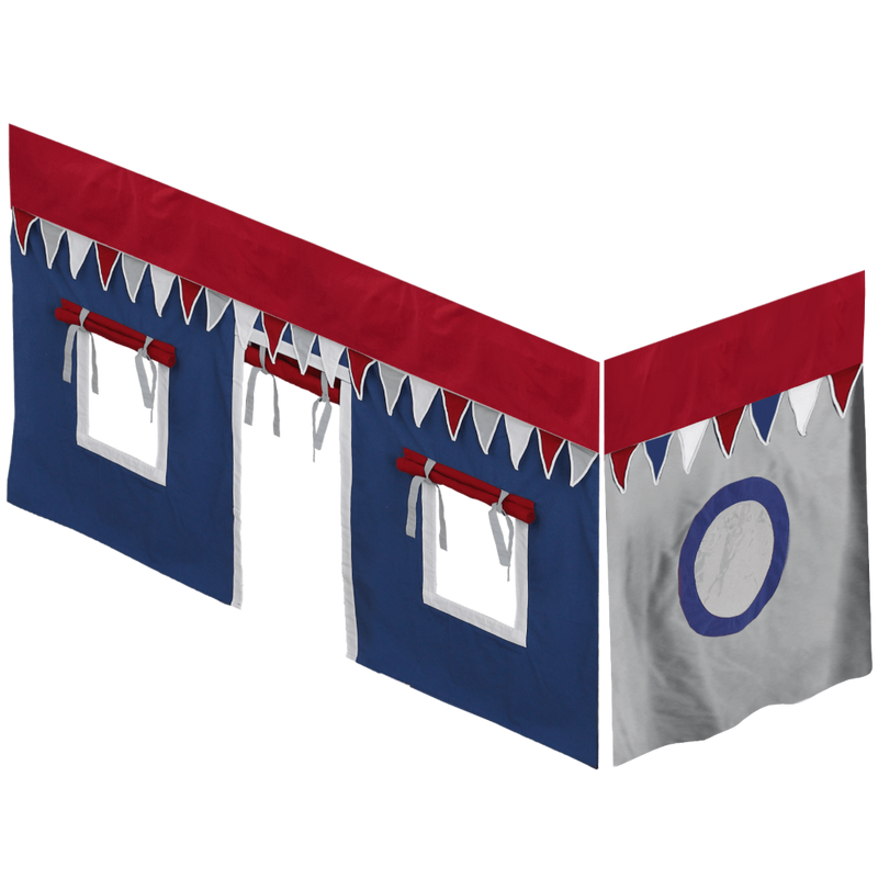 Maxtrix Twin Mid Loft Underbed Curtain