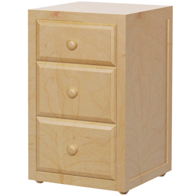 Maxtrix 3-Drawer Nightstand