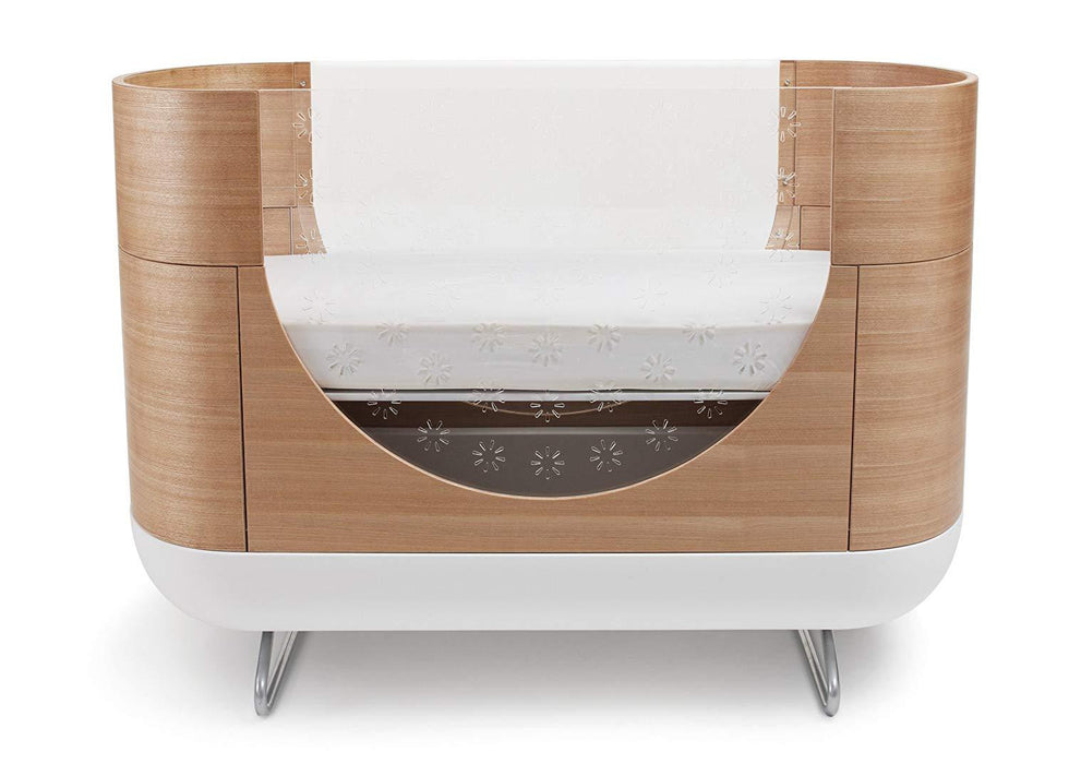 Ubabub Pod 2-in-1 Convertible Crib with Toddler Bed Conversion Kit
