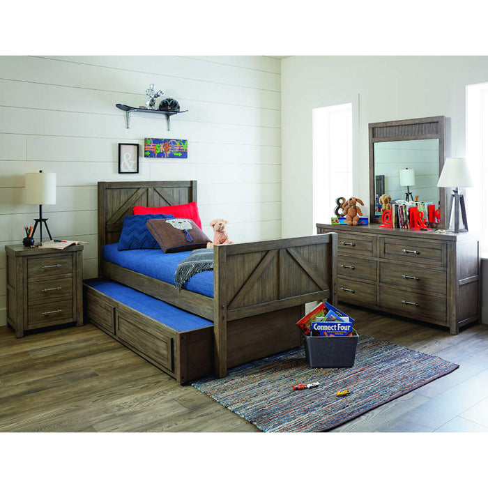 Legacy Classic Kids Bunkhouse Mid Loft Twin Bed