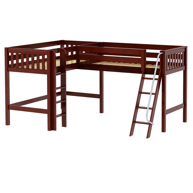 Maxtrix Twin Medium Corner Loft Bed