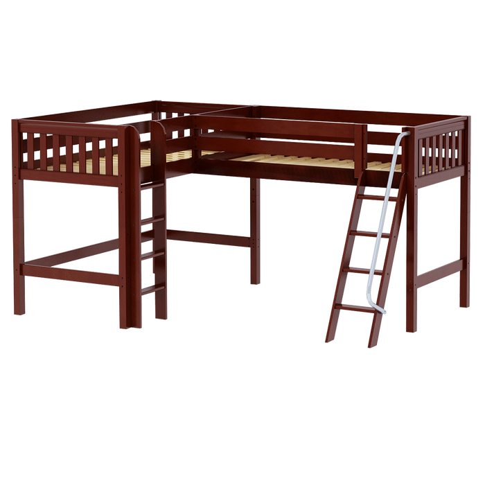 Maxtrix Twin Medium Corner Loft Bed