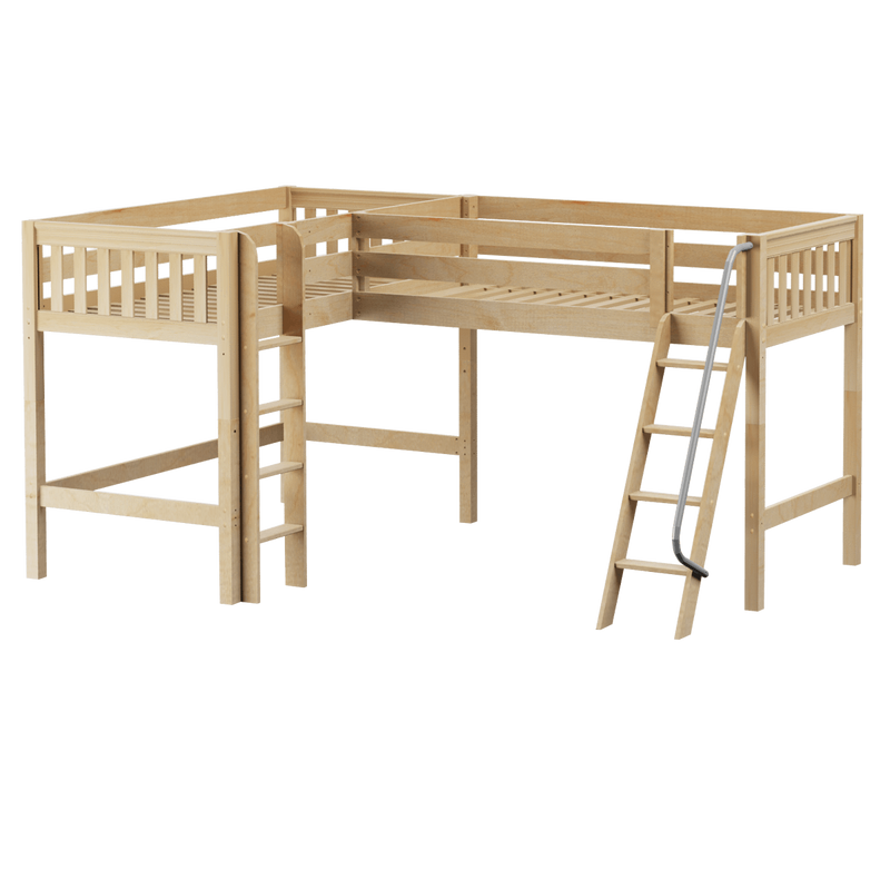 Maxtrix Twin Medium Corner Loft Bed