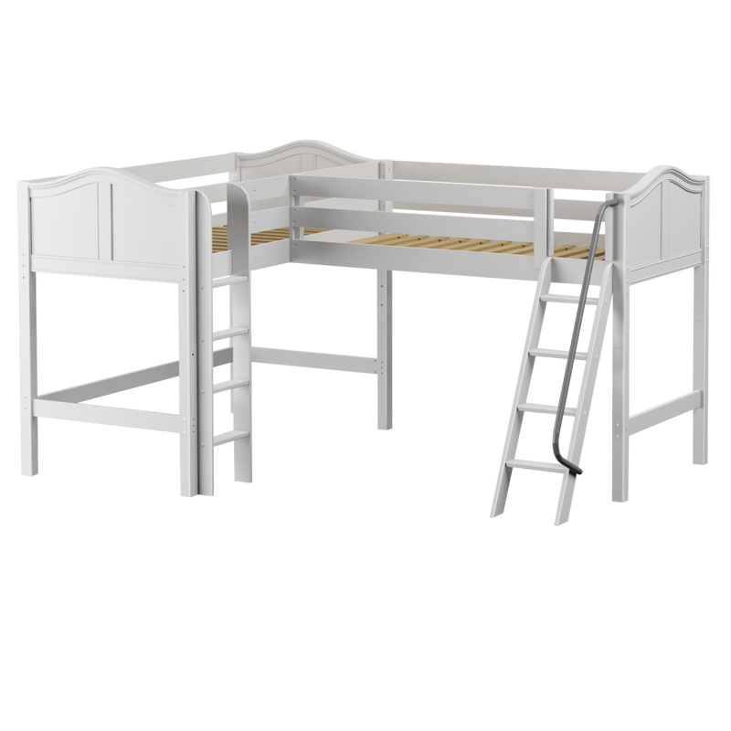 Maxtrix Twin Medium Corner Loft Bed