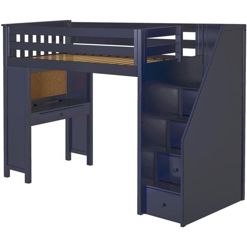Jackpot Deluxe Brighton Staircase Loft Bed Study