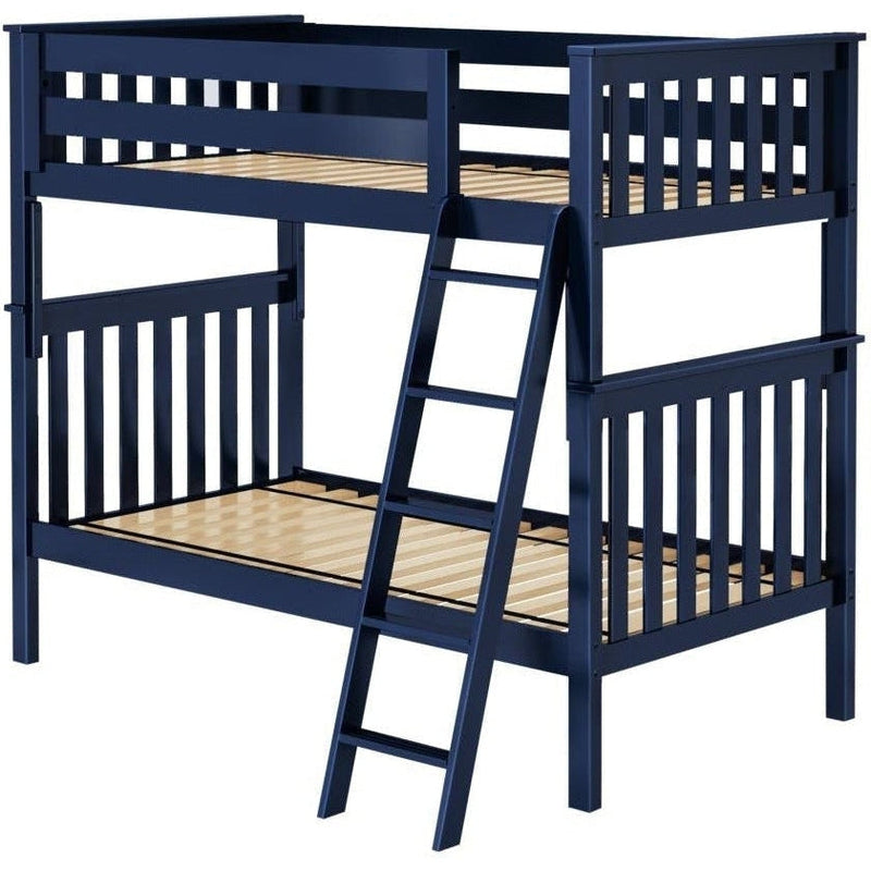 Jackpot Deluxe Bristol Twin over Twin Bunk with Angle Ladder