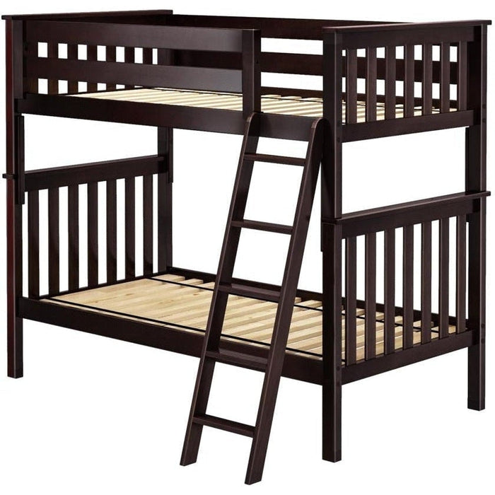 Jackpot Deluxe Bristol Twin over Twin Bunk with Angle Ladder