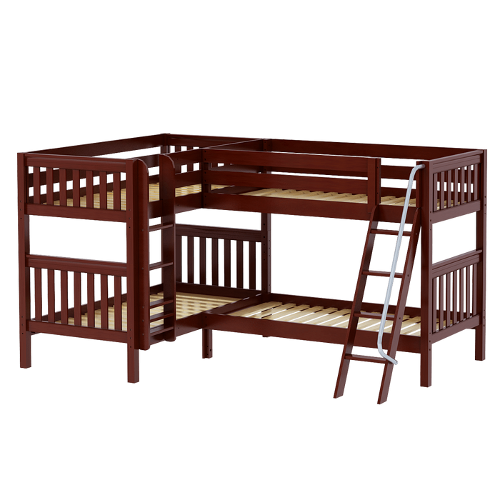 Maxtrix Twin XL Medium Corner Bunk Bed