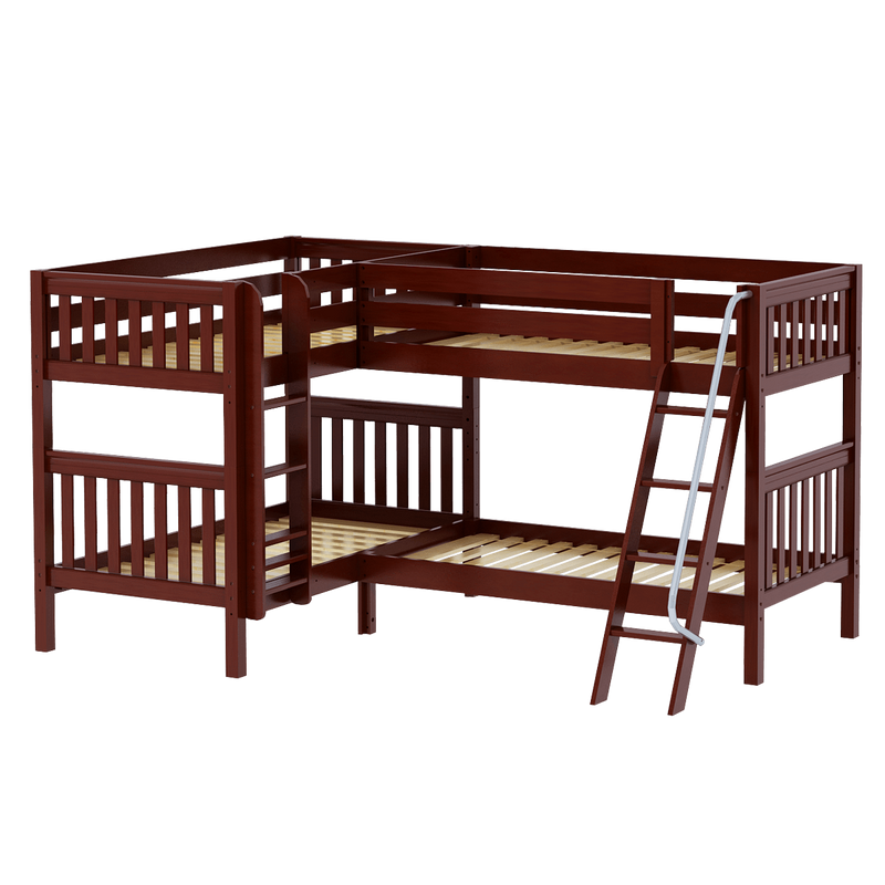 Maxtrix Twin Medium Corner Bunk Bed
