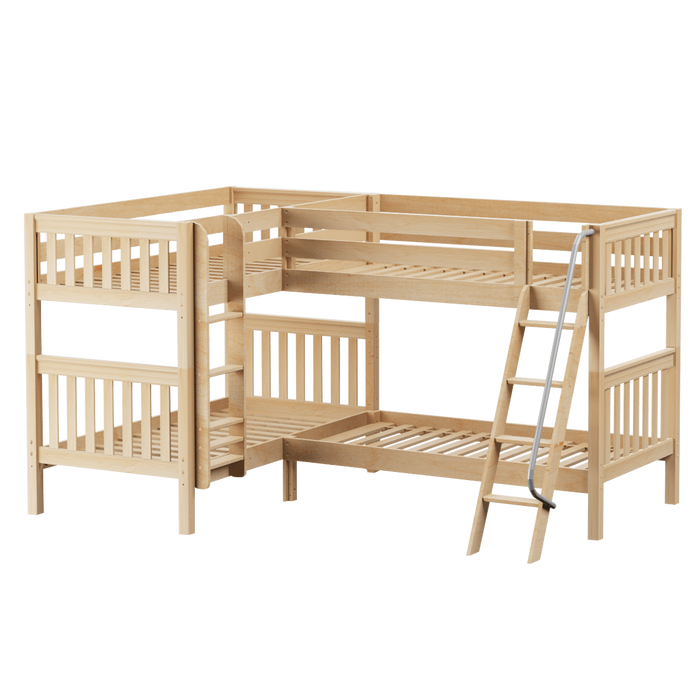 Maxtrix Twin XL Medium Corner Bunk Bed