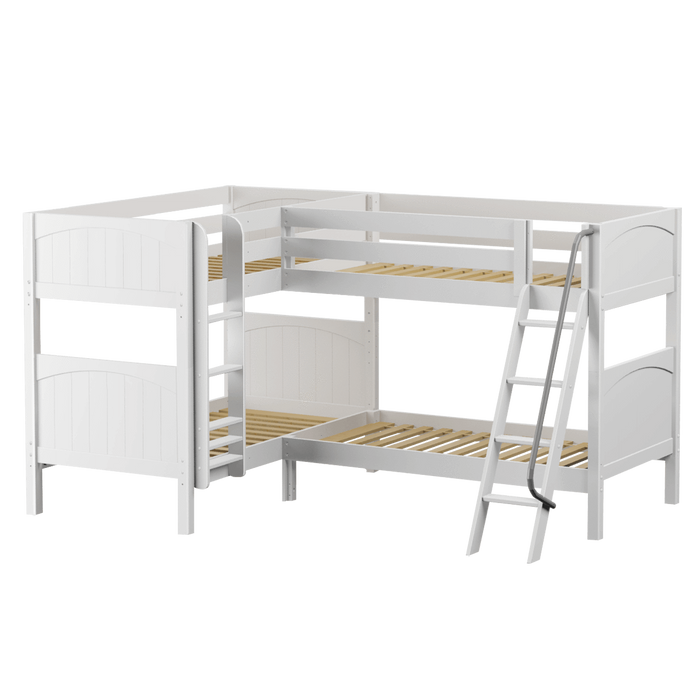 Maxtrix Twin Medium Corner Bunk Bed