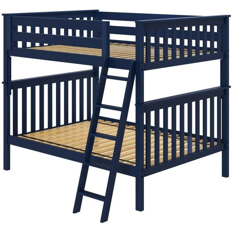 Jackpot Deluxe Cambridge Full over Full Bunk with Angle Ladder