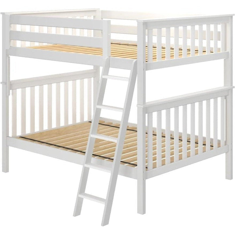 Jackpot Deluxe Cambridge Full over Full Bunk with Angle Ladder