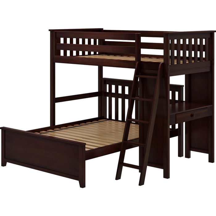 Jackpot Deluxe Canterbury Loft Bed Study + Full Bed