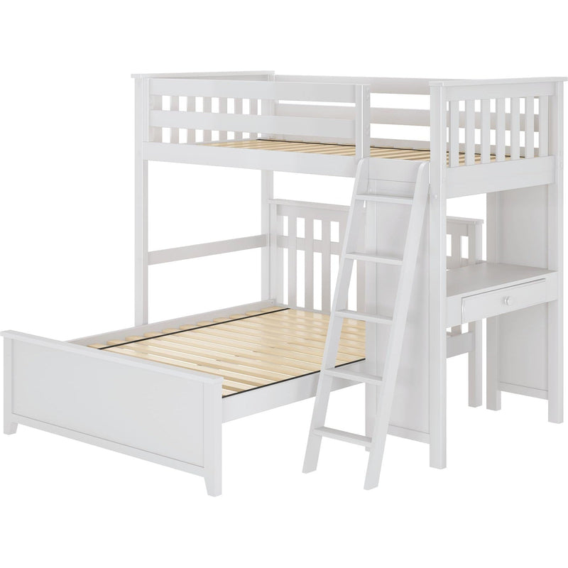 Jackpot Deluxe Canterbury Loft Bed Study + Full Bed