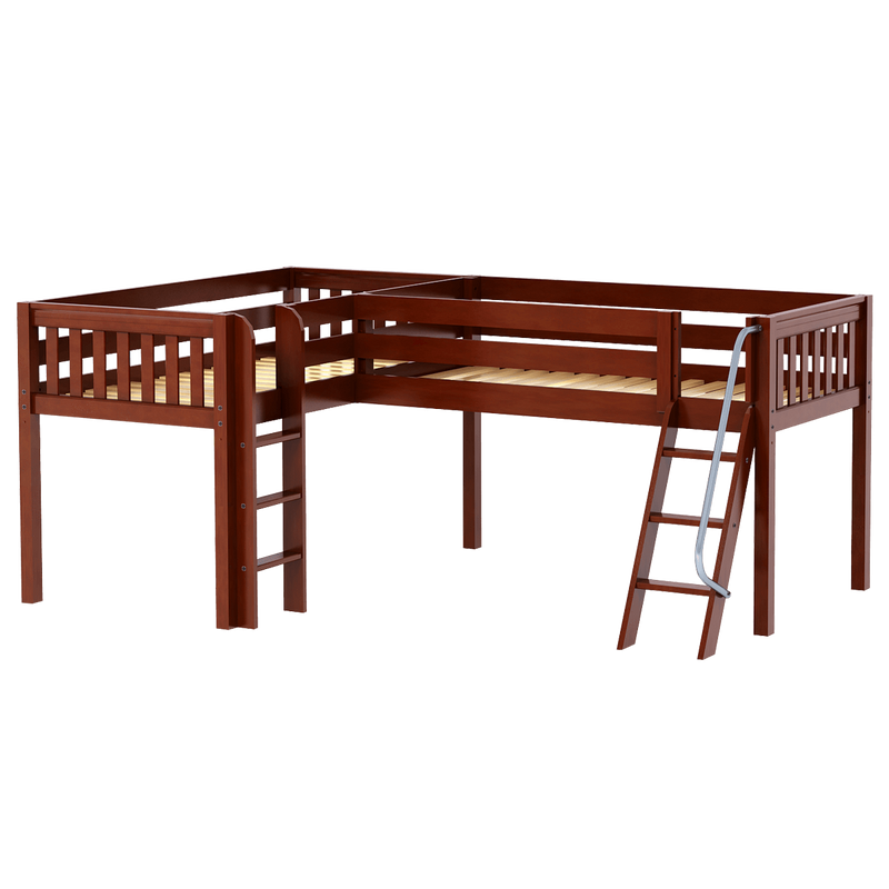 Maxtrix Twin Low Corner Loft Bed