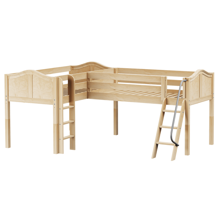 Maxtrix Twin Low Corner Loft Bed