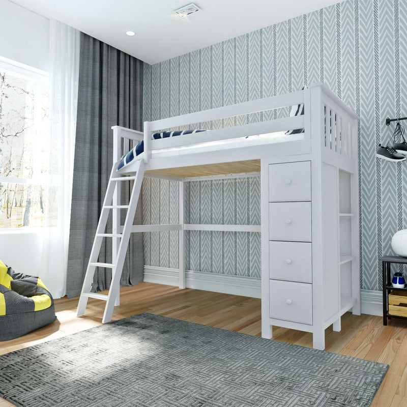 Jackpot Deluxe Edinburgh Loft Bed Storage