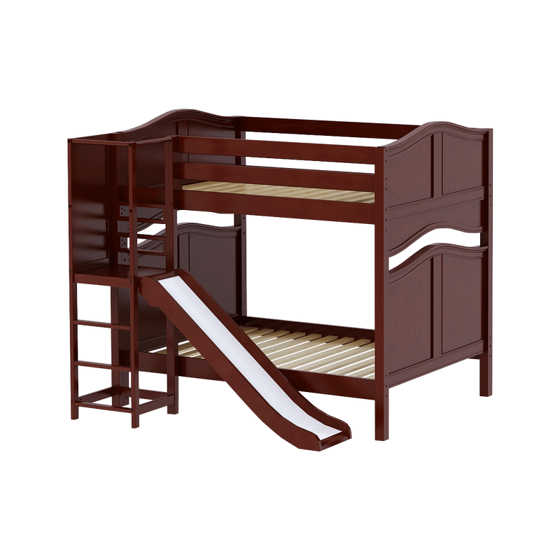 Maxtrix Full High Bunk Bed with Slide Platform