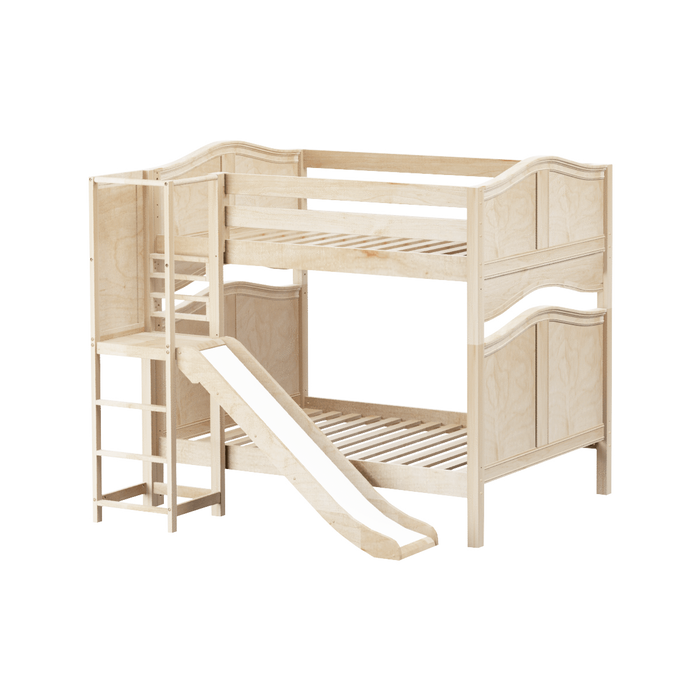 Maxtrix Full High Bunk Bed with Slide Platform