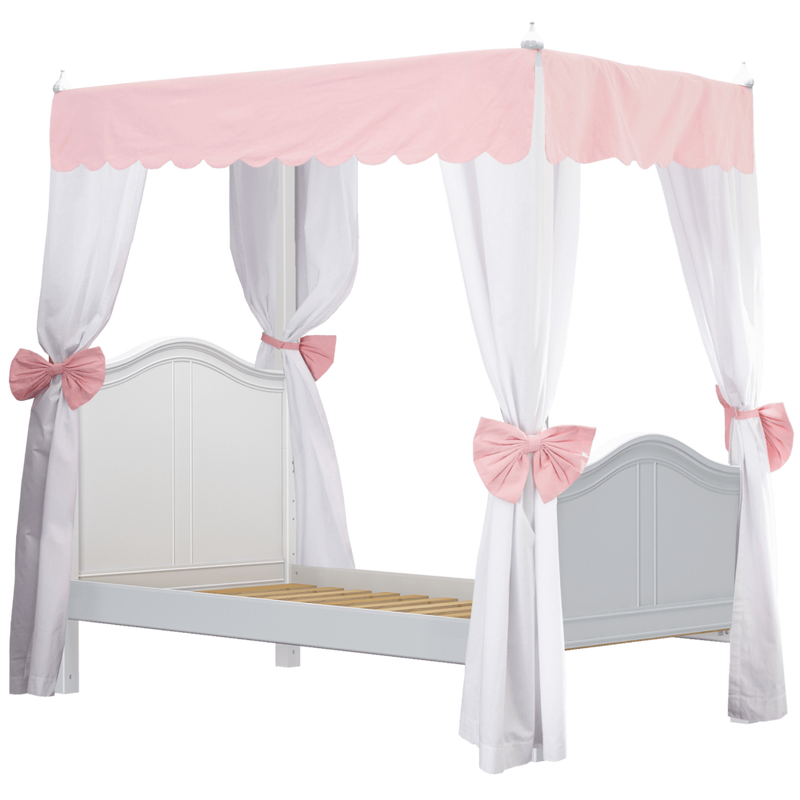 Maxtrix Twin Poster Bed with Canopy