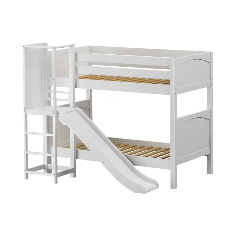 Maxtrix Twin Medium Bunk Bed with Slide Platform