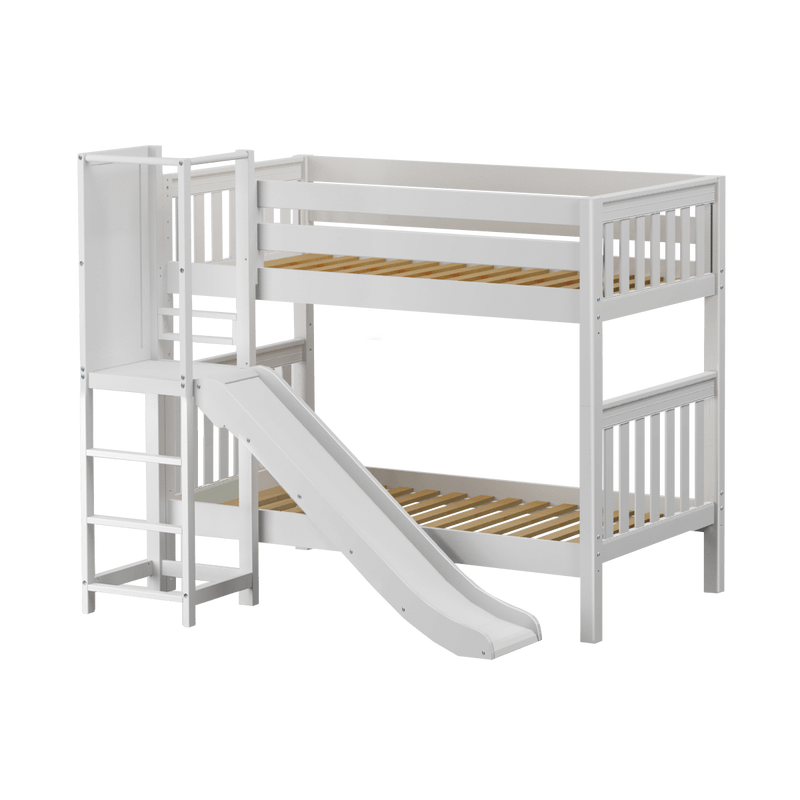Maxtrix Twin Medium Bunk Bed with Slide Platform