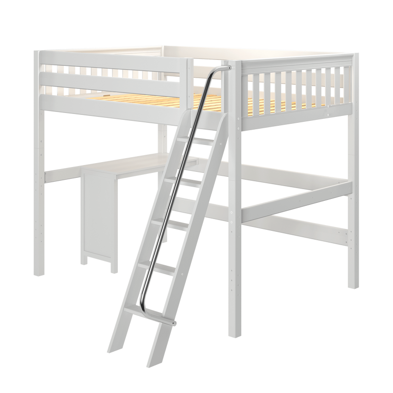 Maxtrix Full XL High Loft Bed + Corner Desk