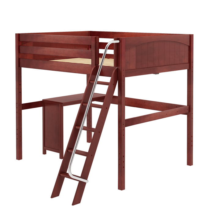 Maxtrix Full High Loft Bed + Corner Desk