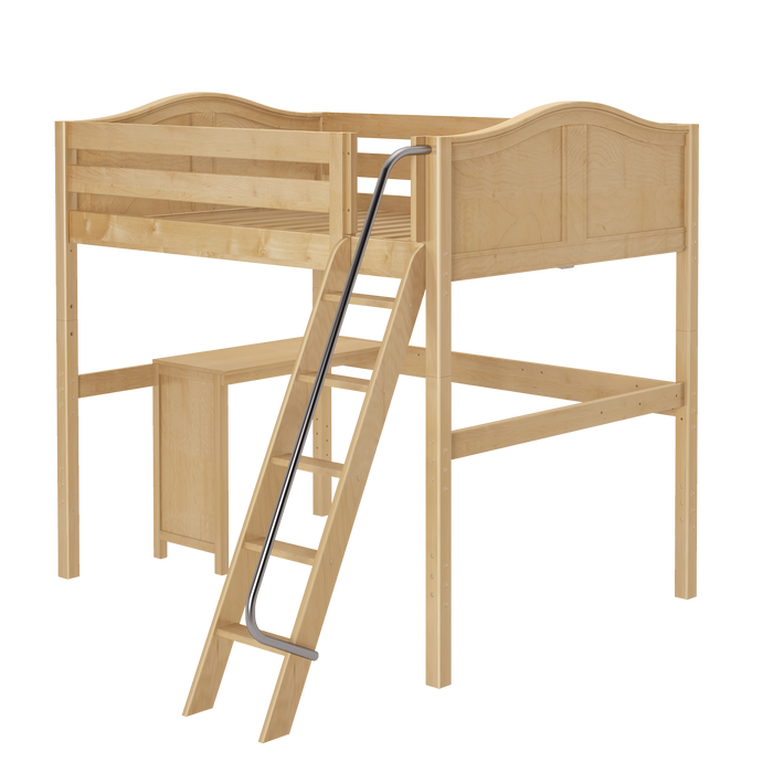 Maxtrix Full High Loft Bed + Corner Desk