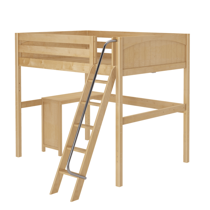 Maxtrix Full High Loft Bed + Corner Desk
