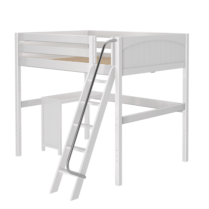 Maxtrix Full High Loft Bed + Corner Desk