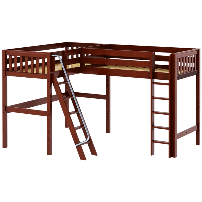 Maxtrix Twin High Corner Loft Bed