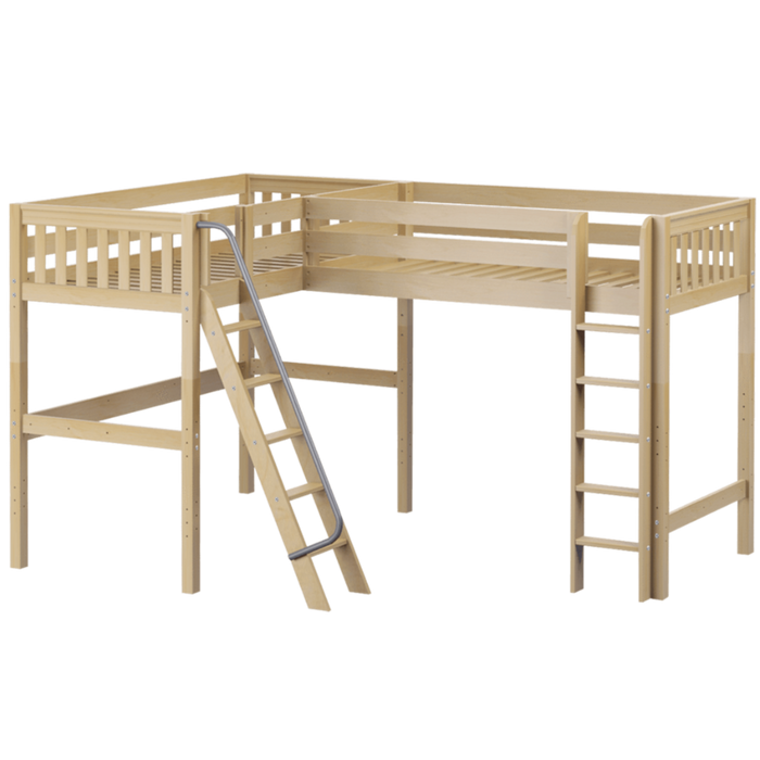 Maxtrix Twin High Corner Loft Bed