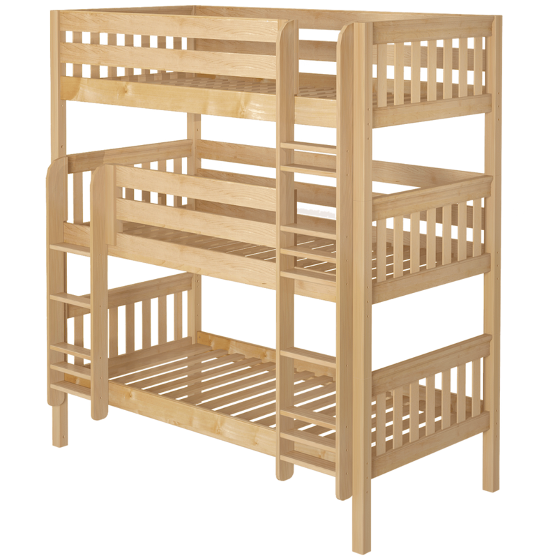 Maxtrix Twin XL Triple Bunk Bed