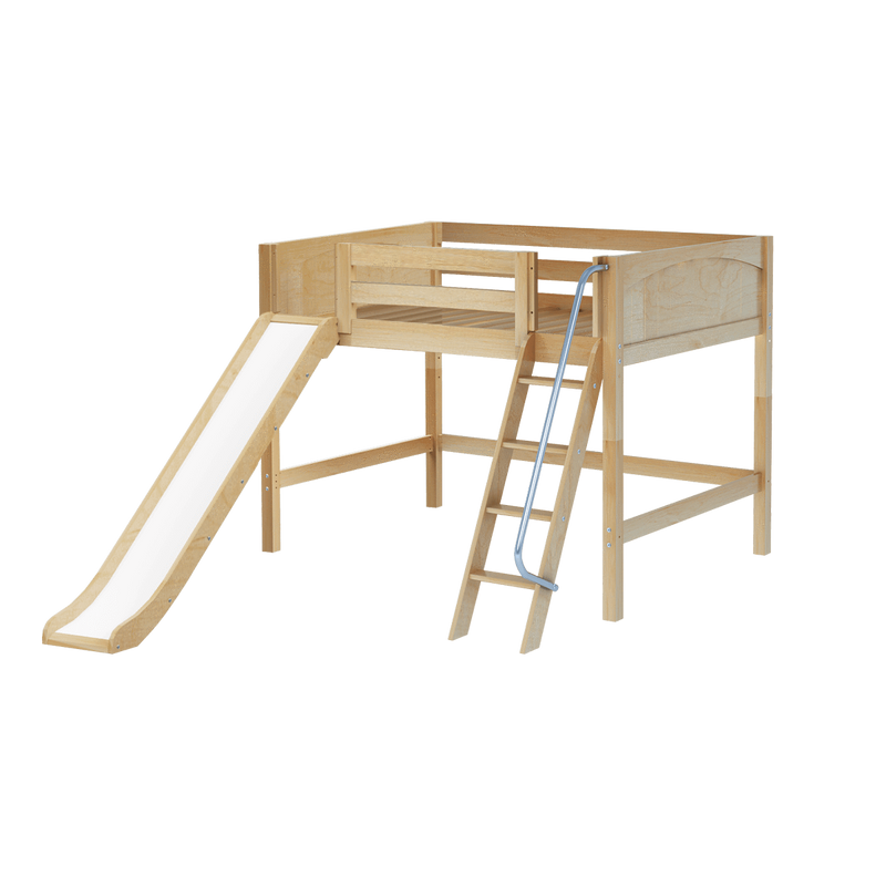 Maxtrix Full Mid Loft Bed with Slide