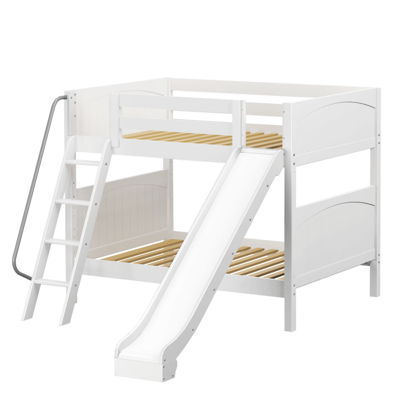 Maxtrix Full Medium Bunk Bed with Slide