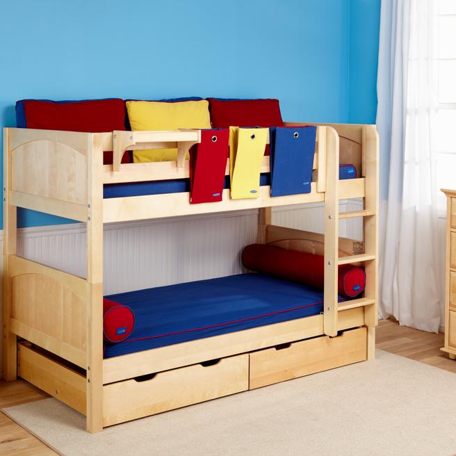 Maxtrix Twin Low Bunk Bed