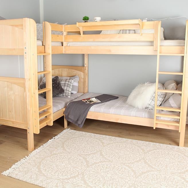 Maxtrix Twin High Corner Bunk Bed