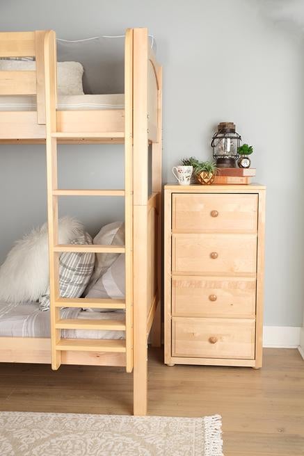 Maxtrix Twin High Corner Bunk Bed