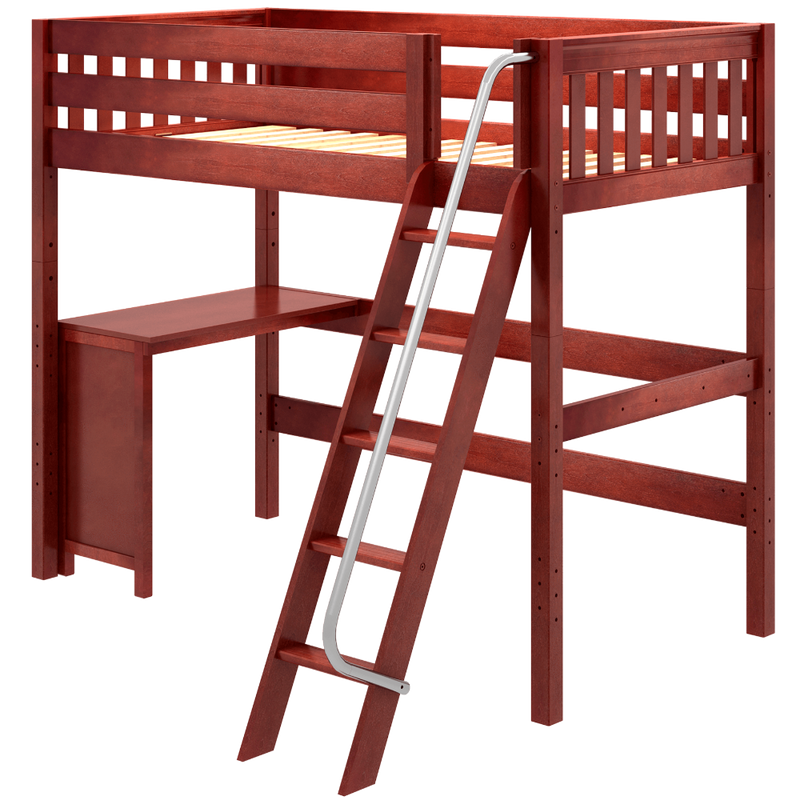 Maxtrix Twin XL High Loft Bed + Corner Desk