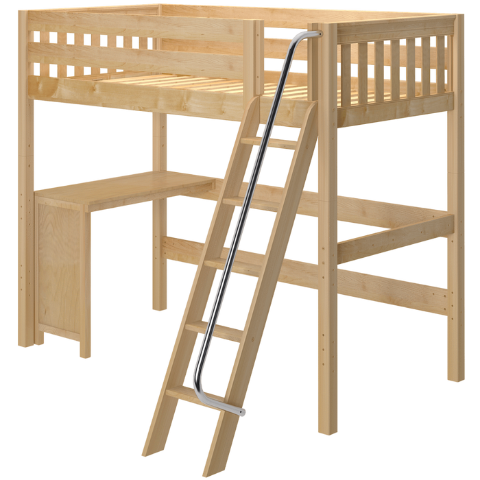 Maxtrix Twin XL High Loft Bed + Corner Desk