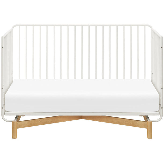 Babyletto Bixby 3-in-1 Convertible Metal Crib with Toddler Bed Conversion Kit