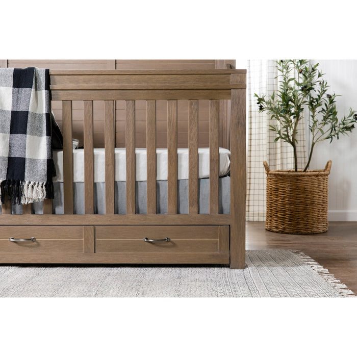 Namesake Wesley Farmhouse 4-in-1 Convertible Crib
