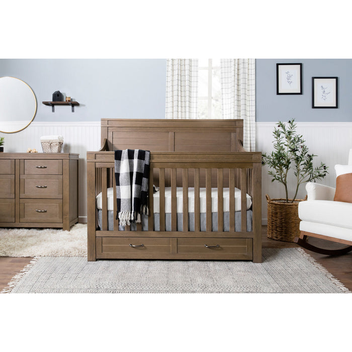 Namesake Wesley Farmhouse 4-in-1 Convertible Crib