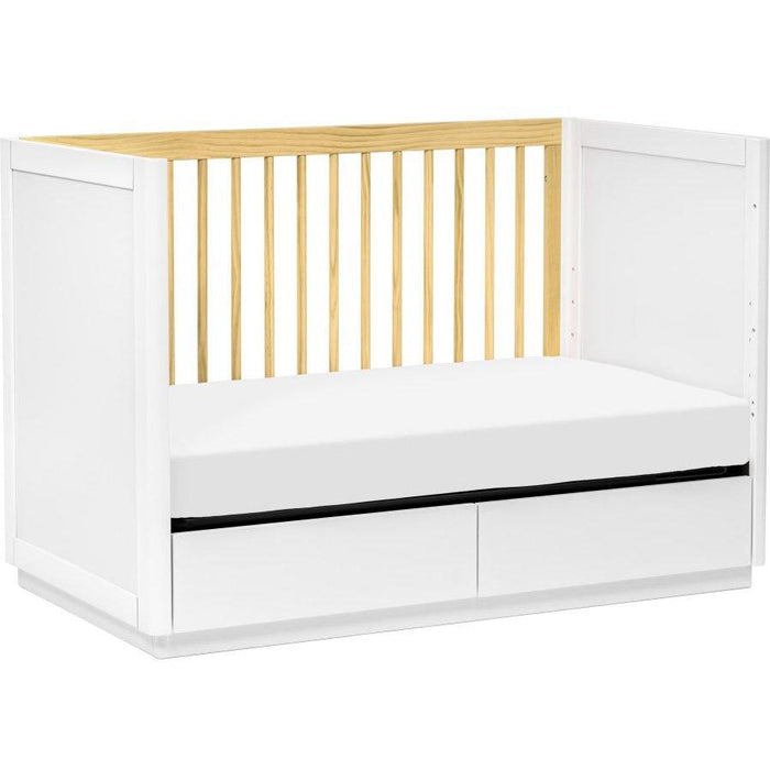 Babyletto Bento 3-in-1 Convertible Storage Crib with Toddler Bed Conversion Kit