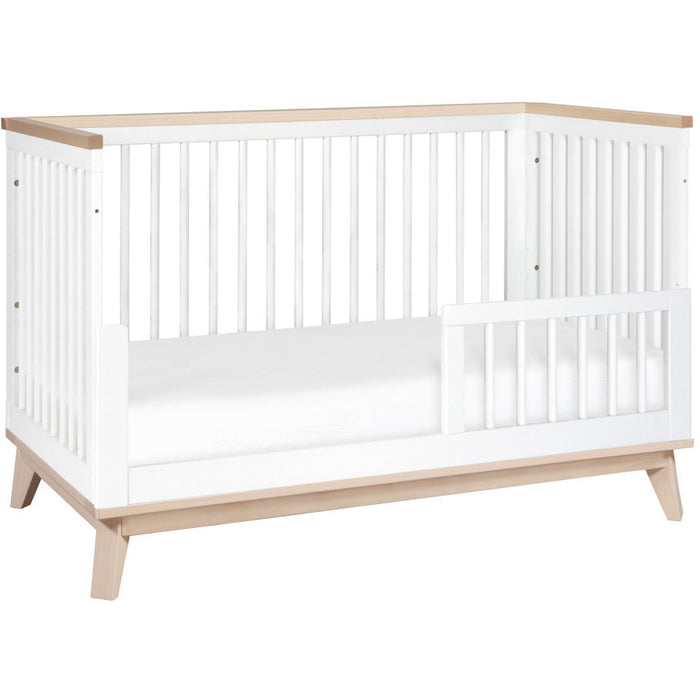 Babyletto Scoot 3-in-1 Convertible Crib with Toddler Bed Conversion Kit