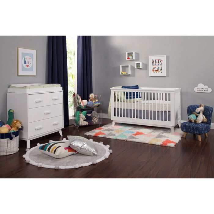 Babyletto Scoot 3-Drawer Changer Dresser with Removable Changing Tray